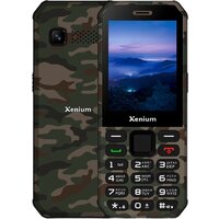 Philips Xenium X300 (зеленый камуфляж)