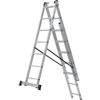 Новая высота NV 123 алюминиевая трёхсекционная 3x8 ступеней Image #10