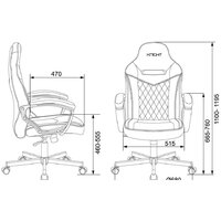 Zombie Viking 6 Knight Fabric (серый/черный) Image #5