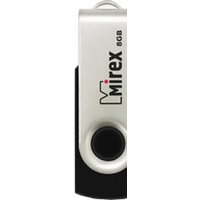 Mirex Color Blade Swivel Rubber 2.0 8GB 13600-FMURUS08