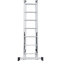 Новая высота NV 123 алюминиевая трёхсекционная 3x7 ступеней Image #11