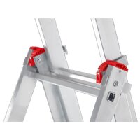 Новая высота NV 123 алюминиевая трёхсекционная 3x7 ступеней Image #3