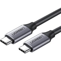 Ugreen US161 50751 USB Type-C - USB Type-C (1.5 м, черный/серый)