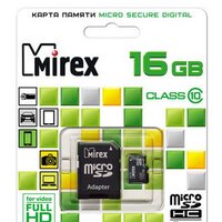 Mirex microSDHC (Class 10) 16GB (13613-AD10SD16) Image #2