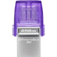Kingston DataTraveler MicroDuo 3C USB 3.2 Gen 1 256GB
