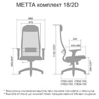 Metta SU-1-BK Комплект 18/2D CH ов/сечен (красный) Image #2
