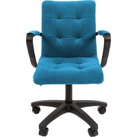 CHAIRMAN 030 (ткань, T-75 бирюзовый/пластик) Image #2