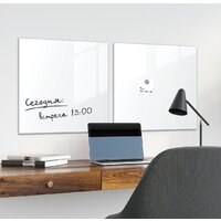 BRAUBERG стеклянная 45x45 см (белый) Image #2