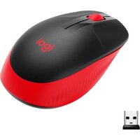 Logitech M190 (черный/красный) Image #1