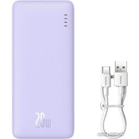 Baseus Airpow Fast Charge Power Bank 20W 10000mAh (сиреневый) Image #7