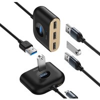 Baseus Square round 4in1 USB Adapter CAHUB-AY01 Image #4