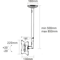 Arm Media LCD-1000 (черный) Image #3