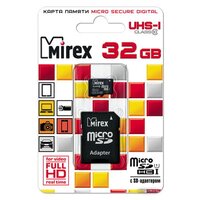 Mirex microSDHC UHS-I (Class 10) 32GB + адаптер [13613-ADSUHS32] Image #2