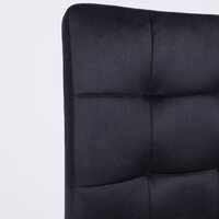 AksHome Роза квадрат (велюр, черный) Image #13