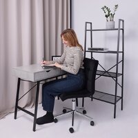 AksHome Роза квадрат (велюр, черный) Image #17