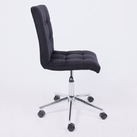 AksHome Роза квадрат (велюр, черный) Image #5