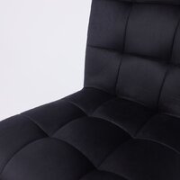 AksHome Роза квадрат (велюр, черный) Image #10