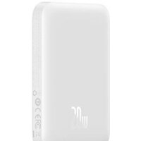 Baseus Magnetic Mini Air Wireless Fast Charge Power Bank 20W 6000mAh (белый) Image #4