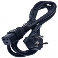Kiper IEC60320-C19 - Schuko (1.8 м, черный)