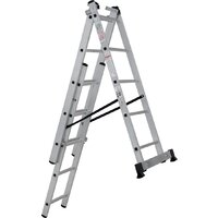 Новая высота NV 123 алюминиевая трёхсекционная 3x5 ступеней Image #7