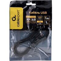 Cablexpert USB Type-C - USB Type-C CC-USB2-CMCM-60-1M (1 м, черный) Image #3