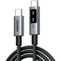 Ugreen L509 35513 USB Type-C - USB Type-C (3 м, серый)