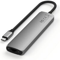 Satechi 7-in-1 USB-C Slim Multiport Adapter with Ethernet ST-P7SM (серый) Image #3