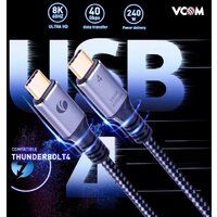VCOM CU541M-1.2M USB4 - USB4 (1.2 м, черный) Image #4