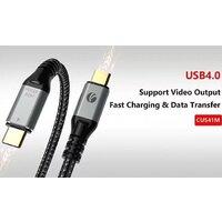 VCOM CU541M-1.2M USB4 - USB4 (1.2 м, черный) Image #7