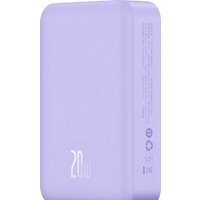 Baseus Magnetic Mini Wireless Fast Charge Power Bank 20W 20000mAh (сиреневый) Image #1