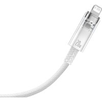 Baseus Explorer Series Fast Charging Cable with Smart Temperature Control 20W USB Type-C - Lightning (2 м, белый) Image #3