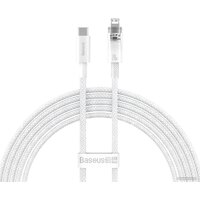 Baseus Explorer Series Fast Charging Cable with Smart Temperature Control 20W USB Type-C - Lightning (2 м, белый)