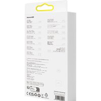 Baseus Explorer Series Fast Charging Cable with Smart Temperature Control 20W USB Type-C - Lightning (2 м, белый) Image #12