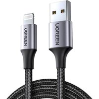 Ugreen US199 60157 USB Type-A - Lightning (1.5 м, черный) Image #1