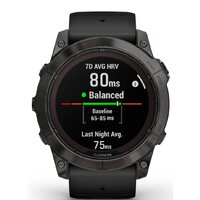 Garmin Fenix 7X Pro Sapphire Solar (карбоново-серый титан/черный) Image #5