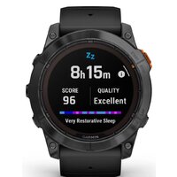 Garmin Fenix 7X Pro Solar (сланцево-серый/черный) Image #8