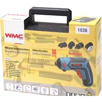 WMC Tools 1036 (с 1-им АКБ, кейс, набор оснастки) Image #7
