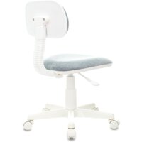 Бюрократ CH-W201NX (серо-голубой Light-28/пластик белый) Image #4