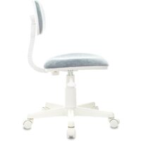 Бюрократ CH-W201NX (серо-голубой Light-28/пластик белый) Image #3