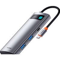 Baseus Metal Gleam Series 7-in-1 Multifunctional Type-C WKWG020113