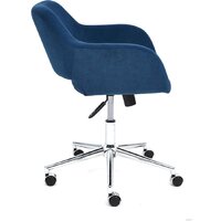 TetChair Modena (флок, хром/синий) Image #2