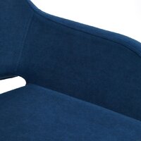 TetChair Modena (флок, хром/синий) Image #6