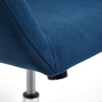 TetChair Modena (флок, хром/синий) Image #7