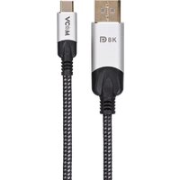 VCOM CU422MCV-1.8M USB Type-C - DisplayPort (1.8 м, черный/серый) Image #5