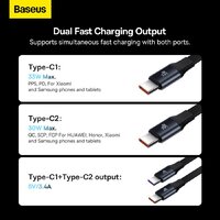 Baseus Enjoyment Pro 2-in-1 Car Charger C+L 60W C00057802111-02 Image #14
