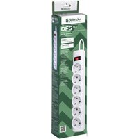 Defender 6 розеток, 3 м, белый (DFS 153) Image #3