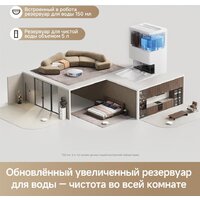 Trouver Robot Vacuum S70 Roller White RLZ12SE (евровилка, белый) Image #14