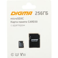 Digma MicroSDXC Class 10 Card30 DGFCA256A03