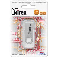 Mirex SWIVEL WHITE 8GB (13600-FMUSWT08) Image #2