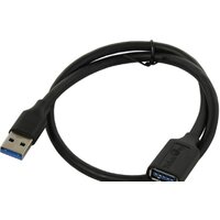 Telecom USB Type-A TUS708-1m (1 м, черный)